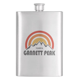 Gannett Peak Hip Flask