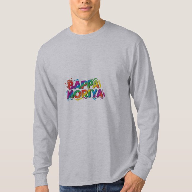 Ganpati Bappa Moriya!  T-Shirt (Front)