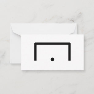 Gaol Note Card