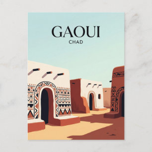 Gaoui Village Chad Postcard