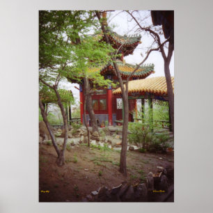 Gaozhan Temple Poster