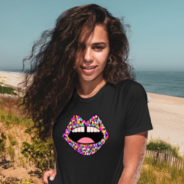 GAP TOOTH GIRL MOUTH T-SHIRTS (Creator Uploaded)