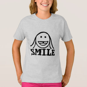 Gap toothed girl, Smile Girls T-shirt