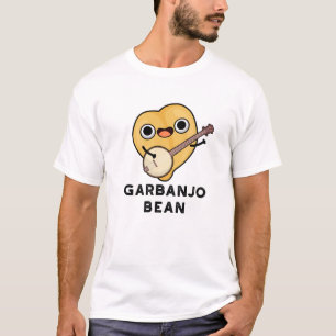 Gar-banjo Bean Funny Garbanzo Banjo Pun  T-Shirt