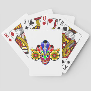 Gara Raksha Sri Lanka demon design   Playing Cards