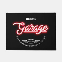 Garage Any Name Slogan or Saying Retro