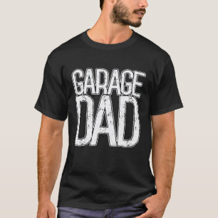 Garage Dad Retro Auto Mechanic Diesel Truck Car T-Shirt