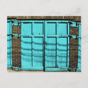 Garage Door Postcard