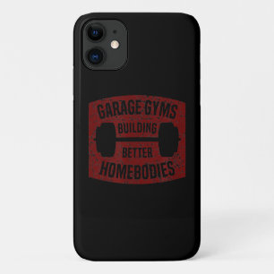 Garage Gyms Building Better Homebodies Barbell Gym Case-Mate iPhone Case