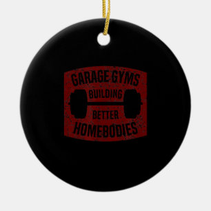 Garage Gyms Building Better Homebodies Barbell Gym Ceramic Tree Decoration