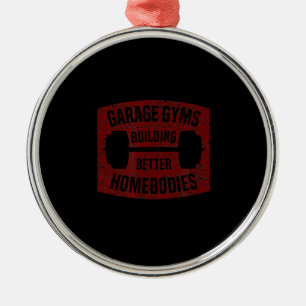 Garage Gyms Building Better Homebodies Barbell Gym Metal Tree Decoration