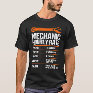 Garage Mechanic Hourly Rate Future Mechanic 1 T-Shirt