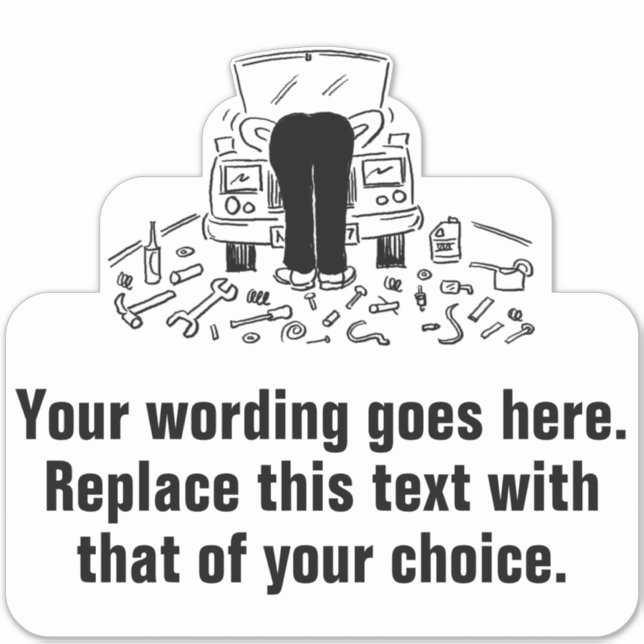 Garage Mechanic or Car Servicing (Front)