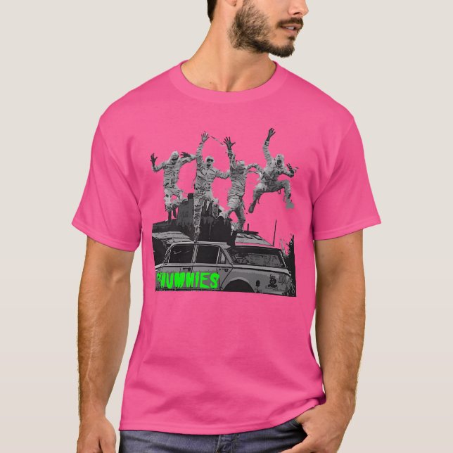 Garage Punk 90S Mummies T-Shirt (Front)