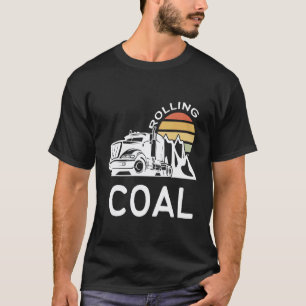 Garage Rolling Coal Retro Mechanic Engine Vintage T-Shirt