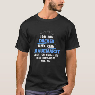 Garage Rotary Craftsman's Machining Mechanic T-Shirt