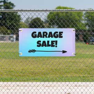 GARAGE SALE! Arrow Banner