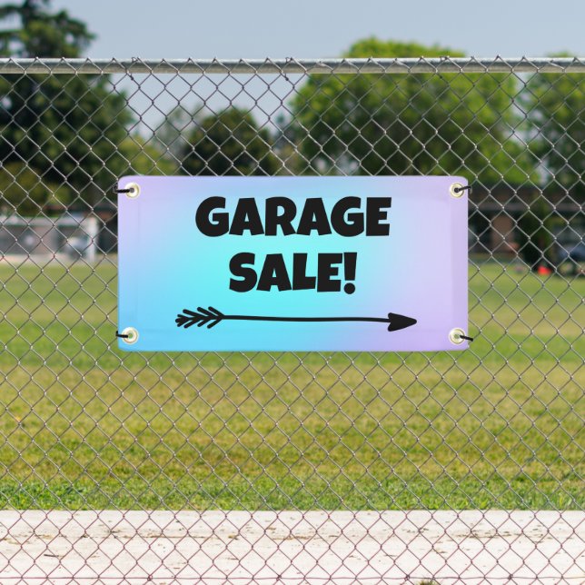 GARAGE SALE! Arrow Banner (Insitu)