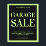 Garage Sale Flyer<br><div class="desc">Promotional Garage Sale Flyer. Customise it with your own text and spread the word.</div>