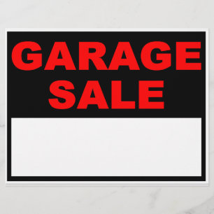 Garage Sale Flyer