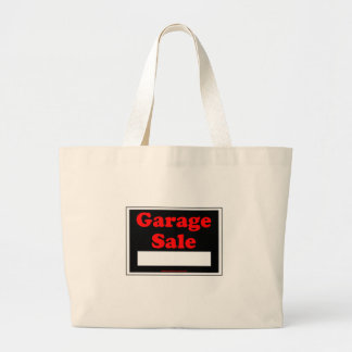 Garage Sale Large Tote Bag