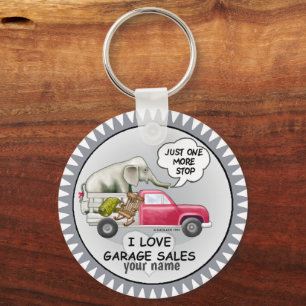 Garage Sales  Key Ring