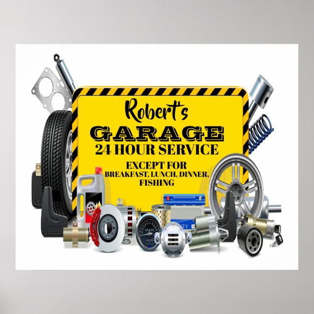 Garage Sign Humour (Front)