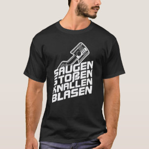 Garage Suction Bump Banging Bubbles For Car Mechan T-Shirt