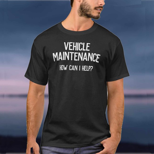 Garage Vehicle Maintenance Company Business T-Shirt (Creator Uploaded)