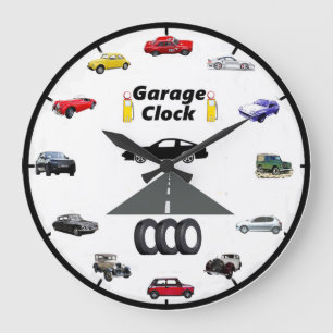 Garage Wall Clock
