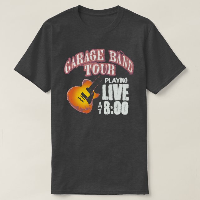 GarageBand Tour Tee (Design Front)
