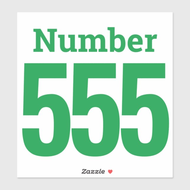 Garbage can Wheelie Bin Number up to Three Digits (Sheet)