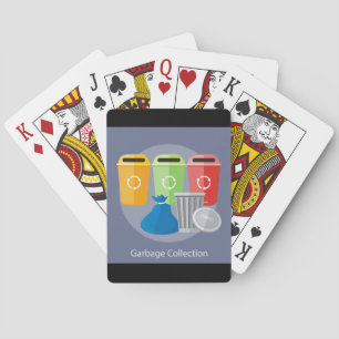 Garbage Collection Waste Management Recycling Playing Cards