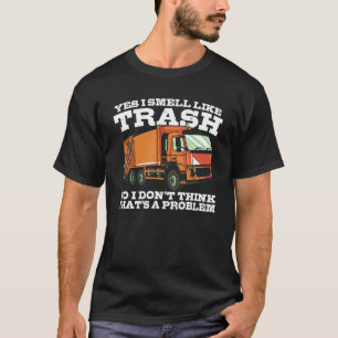 Garbage Day Trash Transporter Recycling Garbage T-Shirt