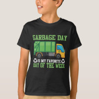 Garbage Day Truck Waste Disposal Dumpster