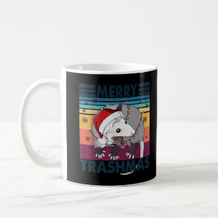 Garbage Gang Opossum Racoon Vintage Merry Trashma Coffee Mug