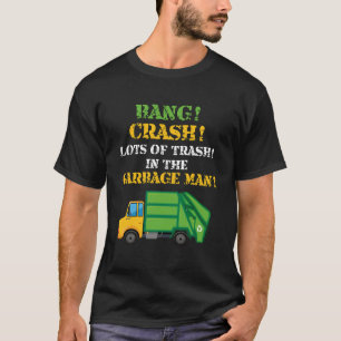 Garbage Man Costume Garbage Trucks T-Shirt