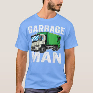 Garbage Man with Garbage Truck T-Shirt