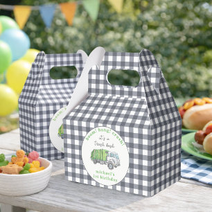 Garbage Trash Truck Birthday Personalised Favour Box