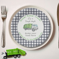 Garbage Trash Truck Birthday Personalized Funny