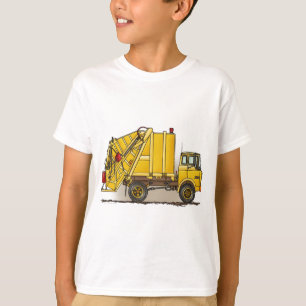 Garbage Truck 2 Construction Boys T-Shirt