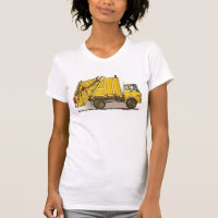 Garbage Truck 2 Construction Girls T-Shirt