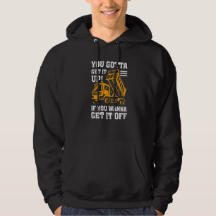 Garbage Truck Driver Adult Humour Recycling Trash Hoodie