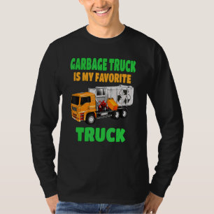 Garbage Truck My Favourite Truck Kids Recycling Tr T-Shirt