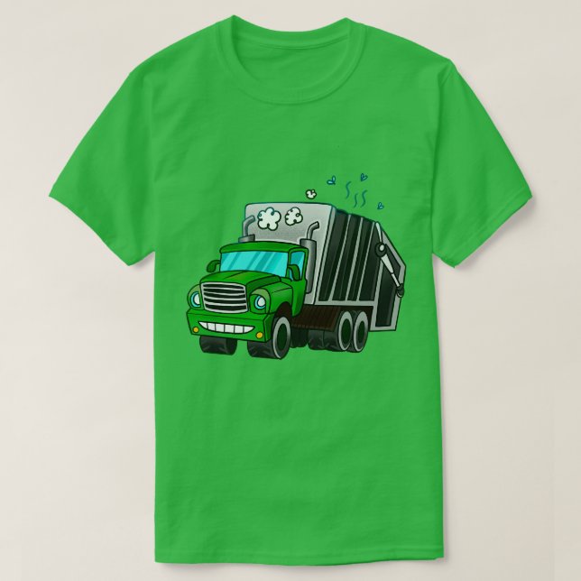 Garbage Truck T-Shirt (Design Front)