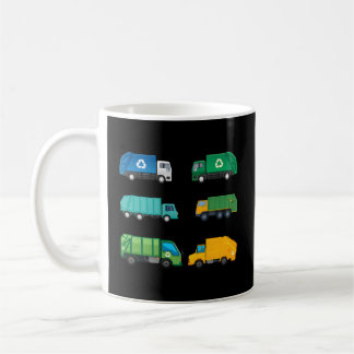 Garbage Truck Trash Bin Recycling Garbage Truck Dr Coffee Mug