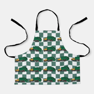 Garbage Truck Trash Boys Birthday Apron