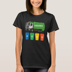Garbage Truck - Truck Trash Recycling Lover Waste T-Shirt