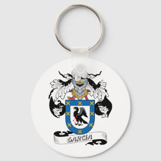 Garcia Family Crest Key Ring