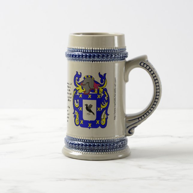 Garcia Family Crest Stein (Right)